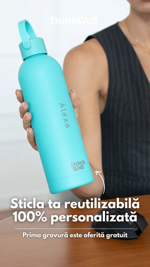 Singura sticlă care îți spune temperatura perfectă, la momentul potrivit