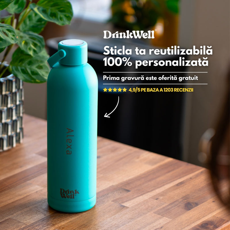 The only bottle that tells you the perfect temperature, at the right time